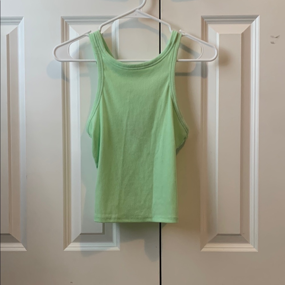 Bright Green Women's Tank Top